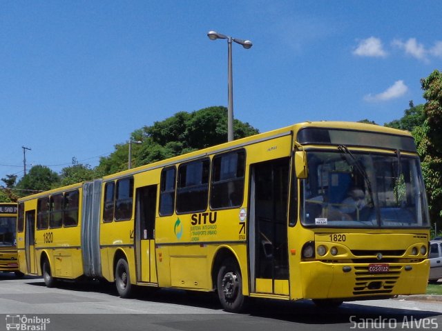 Viação Leme 1820 na cidade de Jundiaí, São Paulo, Brasil, por Sandro Alves. Número da foto: #2387807.