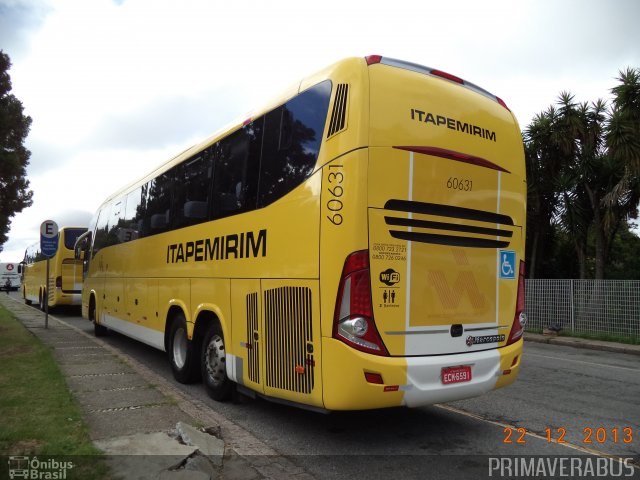 Viação Itapemirim 60631 na cidade de Curitiba, Paraná, Brasil, por Alexandre Rodrigo. Número da foto: #2387849.