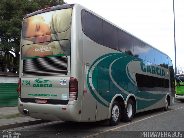 Viação Garcia 7184 na cidade de Curitiba, Paraná, Brasil, por Alexandre Rodrigo. Número da foto: #2387916.