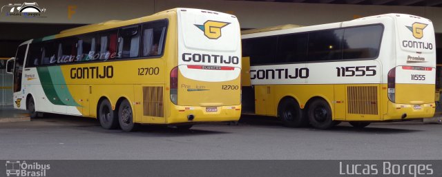 Empresa Gontijo de Transportes 12700 na cidade de Araxá, Minas Gerais, Brasil, por Lucas Borges . Número da foto: #2387648.
