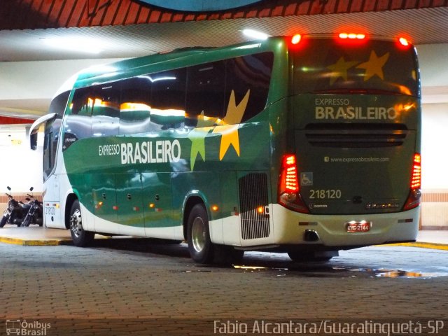 Expresso Brasileiro 218120 na cidade de Guaratinguetá, São Paulo, Brasil, por Fabio Alcantara. Número da foto: #2386890.