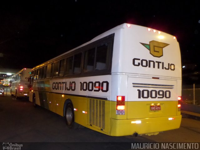 Empresa Gontijo de Transportes 10090 na cidade de Belo Horizonte, Minas Gerais, Brasil, por Maurício Nascimento. ID da foto: 2389928.