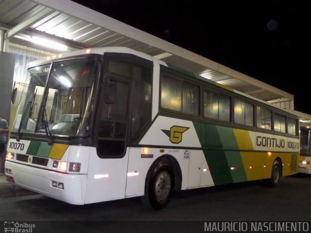 Empresa Gontijo de Transportes 10070 na cidade de Belo Horizonte, Minas Gerais, Brasil, por Maurício Nascimento. Número da foto: #2389893.