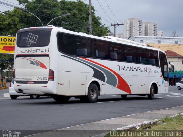 Transpen Transporte Coletivo e Encomendas 34085 na cidade de São Paulo, São Paulo, Brasil, por Lucas Lima. ID da foto: 2388419.