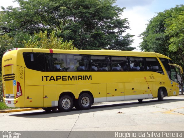 Viação Itapemirim 60533 na cidade de São Paulo, São Paulo, Brasil, por Rogério da Silva Pereira. Número da foto: #2389096.