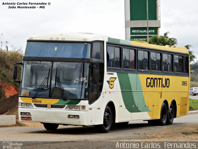 Empresa Gontijo de Transportes 11165 na cidade de João Monlevade, Minas Gerais, Brasil, por Antonio Carlos Fernandes. ID da foto: 2388734.