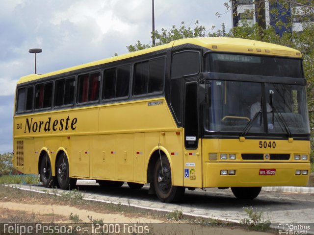 Viação Nordeste 5040 na cidade de Campina Grande, Paraíba, Brasil, por Felipe Pessoa de Albuquerque. Número da foto: #2389297.