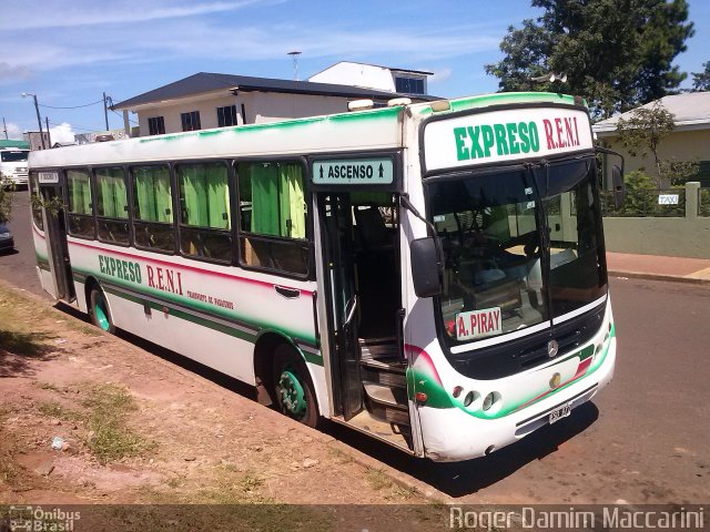 Expreso R.E.N.I Transporte de Pasajeros 470 na cidade de Barracão, Paraná, Brasil, por Roger Damim Maccarini. Número da foto: #2390367.