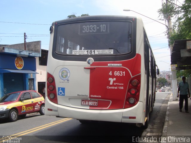 Transcooper > Norte Buss 4 6631 na cidade de São Paulo, São Paulo, Brasil, por Eduardo de Oliveira. Número da foto: #2391385.