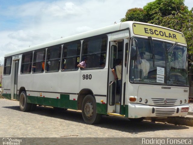 Auto Viação Veleiro 980 na cidade de Rio Largo, Alagoas, Brasil, por Rodrigo Fonseca. Número da foto: #2390952.