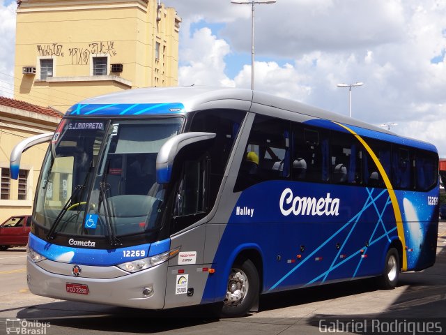Viação Cometa 12269 na cidade de São José do Rio Preto, São Paulo, Brasil, por Gabriel Rodrigues. Número da foto: #2345488.