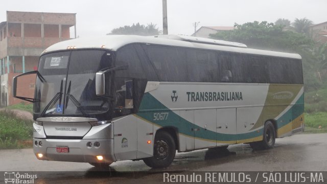 Transbrasiliana Transportes e Turismo 50677 na cidade de São Luís, Maranhão, Brasil, por Romulo de Oliveira Clementino. ID da foto: 2345943.