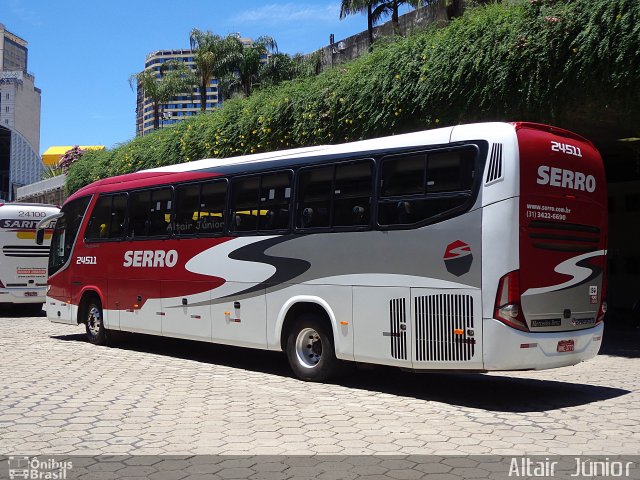 Viação Serro 24511 na cidade de Belo Horizonte, Minas Gerais, Brasil, por Altair Júnior. Número da foto: #2345696.