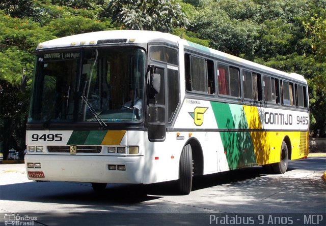 Empresa Gontijo de Transportes 9495 na cidade de São Paulo, São Paulo, Brasil, por Cristiano Soares da Silva. ID da foto: 2345328.