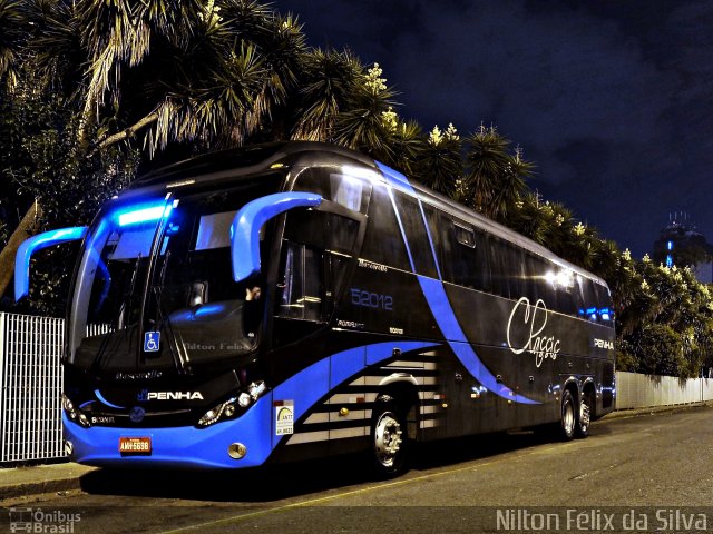Empresa de Ônibus Nossa Senhora da Penha 52012 na cidade de Curitiba, Paraná, Brasil, por Nilton Félix da Silva. Número da foto: #2344738.