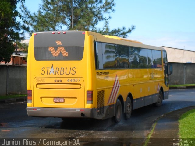 Viação Itapemirim 44057 na cidade de Camaçari, Bahia, Brasil, por Júnior  Rios. ID da foto: 2345673.