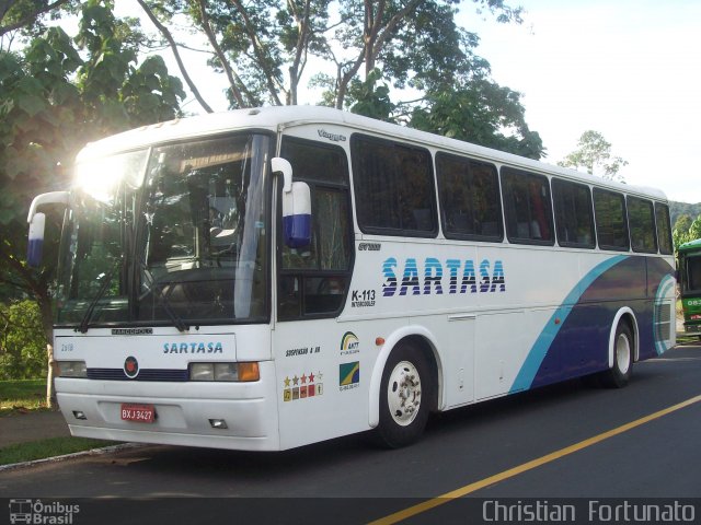 Viação Sartasa 2518 na cidade de Viçosa, Minas Gerais, Brasil, por Christian  Fortunato. ID da foto: 2344842.