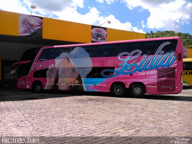 Lidia Turismo 4013 na cidade de Extrema, Minas Gerais, Brasil, por Ricardo Zuin. Número da foto: #2347105.