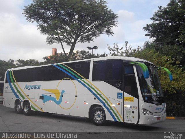 Transporte Argenta - Argentur 746 na cidade de São Paulo, São Paulo, Brasil, por Alexandre  Luis de Oliveira. Número da foto: #2347530.