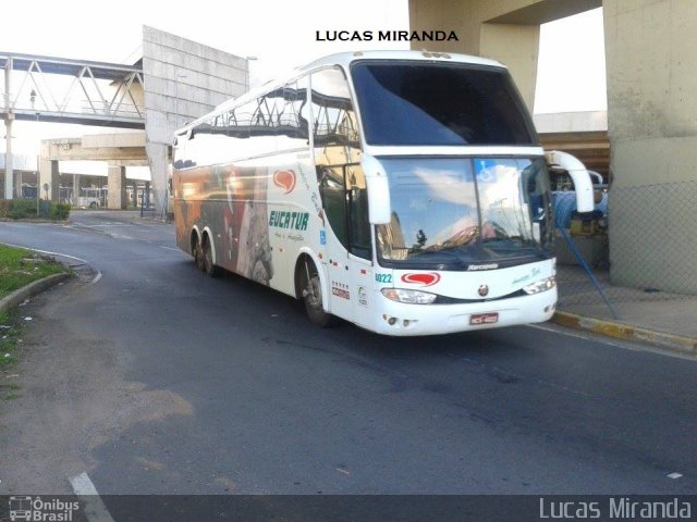 Eucatur - Empresa União Cascavel de Transportes e Turismo 4022 na cidade de Campinas, São Paulo, Brasil, por Lucas Miranda. Número da foto: #2347504.