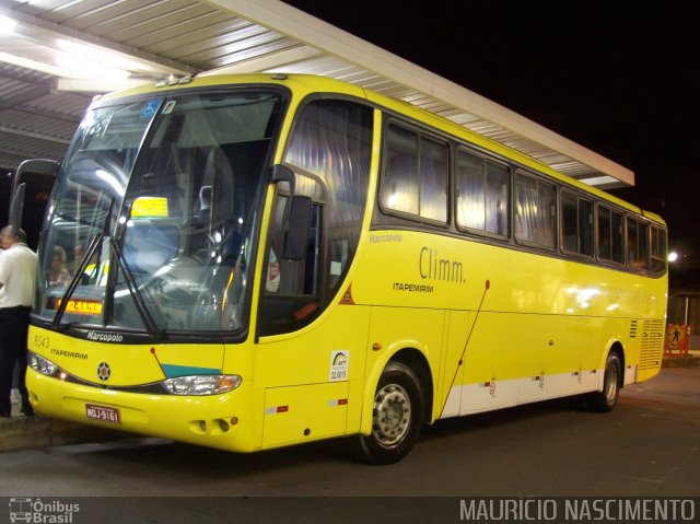 Viação Itapemirim 8543 na cidade de Belo Horizonte, Minas Gerais, Brasil, por Maurício Nascimento. Número da foto: #2347310.
