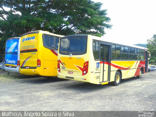 VPL - Viação Paraiba 350 na cidade de Barra do Piraí, Rio de Janeiro, Brasil, por Matheus Ângelo Souza e Silva. Número da foto: #2347596.