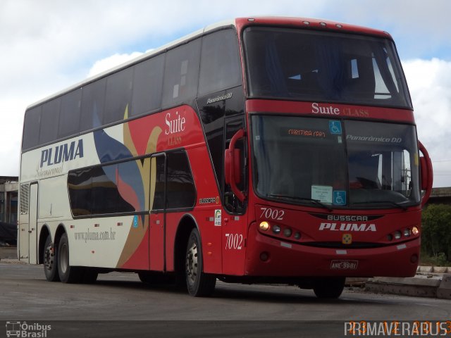 Pluma Conforto e Turismo 7002 na cidade de Curitiba, Paraná, Brasil, por Alexandre Rodrigo. ID da foto: 2347900.