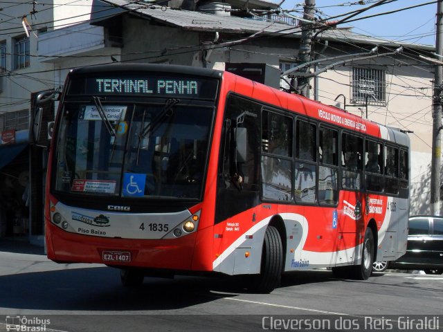Himalaia Transportes > Ambiental Transportes Urbanos 4 1835 na cidade de São Paulo, São Paulo, Brasil, por Cleverson dos Reis Giraldi. Número da foto: #2349551.