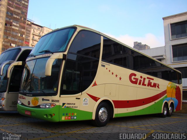 Giltur - Gilsontur Transporte e Turismo 95000 na cidade de São Paulo, São Paulo, Brasil, por EDUARDO - SOROCABUS. ID da foto: 2349127.