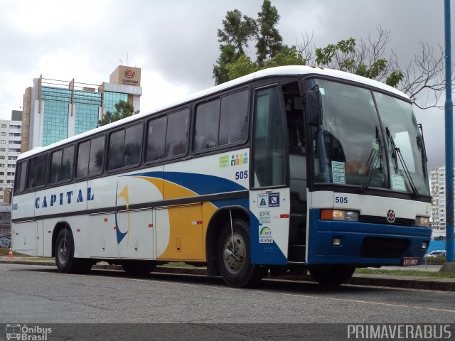 Viação Capital da Água 505 na cidade de Curitiba, Paraná, Brasil, por Alexandre Rodrigo. ID da foto: 2348141.