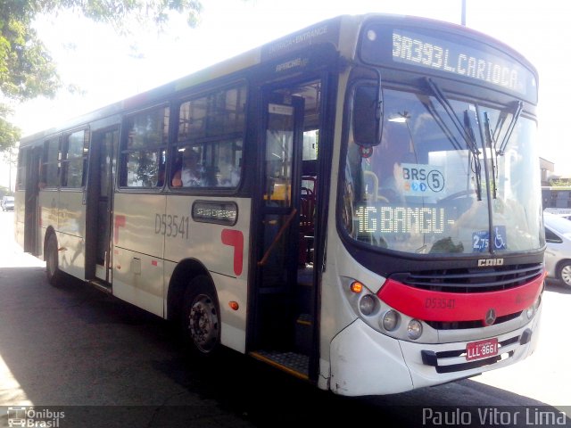 Transportes Campo Grande D53541 na cidade de Rio de Janeiro, Rio de Janeiro, Brasil, por Paulo Vitor Lima. Número da foto: #2348468.