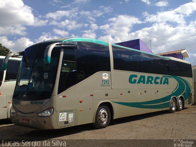Viação Garcia 7292 na cidade de Umuarama, Paraná, Brasil, por Lucas Sérgio da Silva. Número da foto: #2349432.