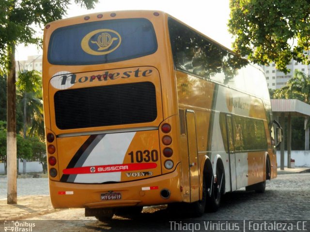 Viação Nordeste 1030 na cidade de Fortaleza, Ceará, Brasil, por Thiago Vinicius. Número da foto: #2350522.