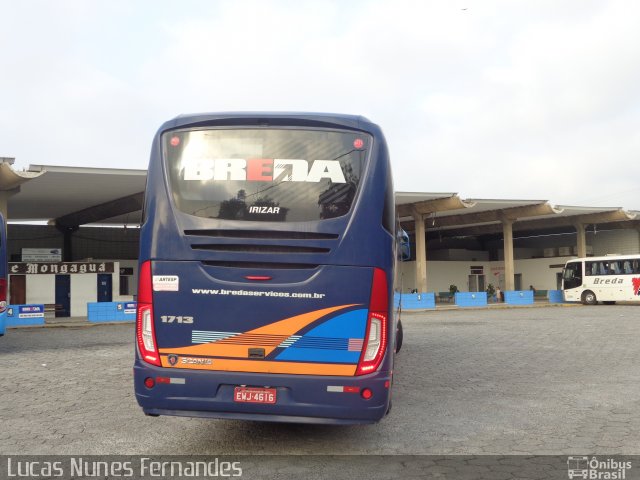 Breda Transportes e Serviços 1713 na cidade de Mongaguá, São Paulo, Brasil, por Lucas Nunes Fernandes. ID da foto: 2351283.