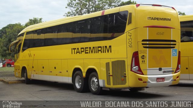 Viação Itapemirim 60547 na cidade de São Paulo, São Paulo, Brasil, por Waldir Bocaina dos Santos Junior. Número da foto: #2352105.