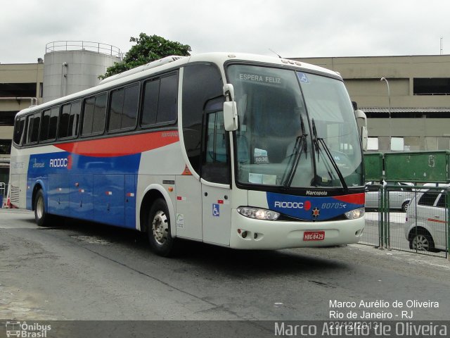 Viação Riodoce 80705 na cidade de Rio de Janeiro, Rio de Janeiro, Brasil, por Marco Aurélio de Oliveira. ID da foto: 2351779.