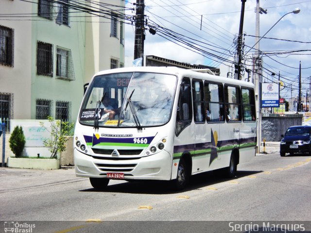 Viação Modelo 9660 na cidade de Aracaju, Sergipe, Brasil, por Sergio Marques . Número da foto: #2353448.