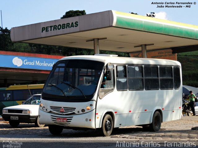 Ônibus Particulares 9146 na cidade de João Monlevade, Minas Gerais, Brasil, por Antonio Carlos Fernandes. Número da foto: #2352206.