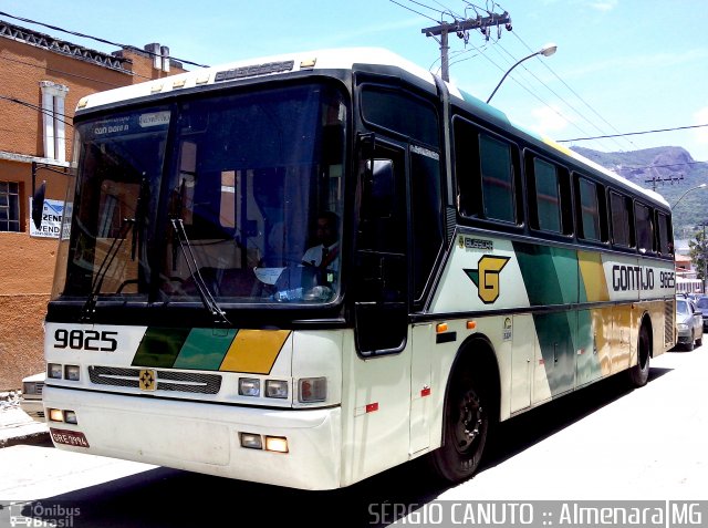 Empresa Gontijo de Transportes 9825 na cidade de Almenara, Minas Gerais, Brasil, por Sérgio Augusto Braga Canuto. ID da foto: 2353431.