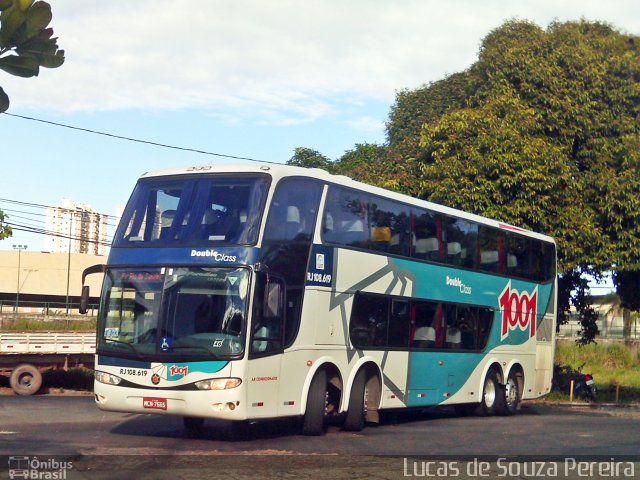 Auto Viação 1001 RJ 108.619 na cidade de Campos dos Goytacazes, Rio de Janeiro, Brasil, por Lucas de Souza Pereira. Número da foto: #2352992.