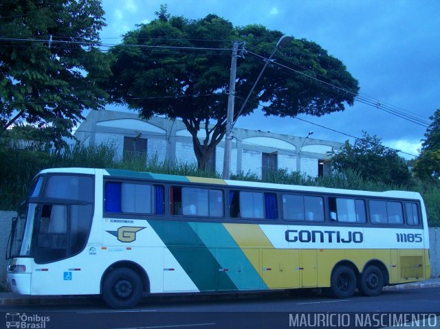 Empresa Gontijo de Transportes 11185 na cidade de Belo Horizonte, Minas Gerais, Brasil, por Maurício Nascimento. ID da foto: 2355307.