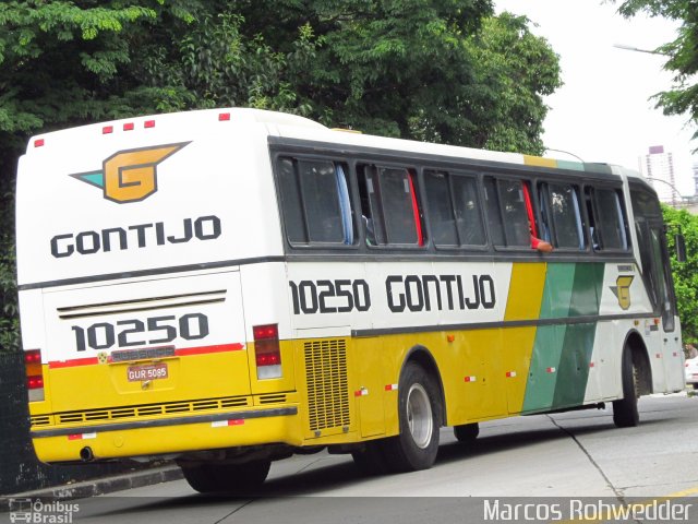 Empresa Gontijo de Transportes 10250 na cidade de São Paulo, São Paulo, Brasil, por Marcos Rohwedder. ID da foto: 2355512.