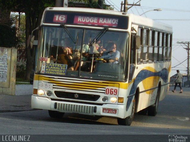 SBC Trans 069 na cidade de São Bernardo do Campo, São Paulo, Brasil, por Luis Nunez. Número da foto: #2357041.