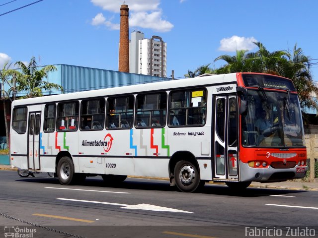 Auto Viação Beira Rio 10020 na cidade de Piracicaba, São Paulo, Brasil, por Fabricio do Nascimento Zulato. Número da foto: #2355972.