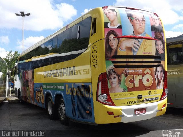 Viação Itapemirim 60555 na cidade de São Paulo, São Paulo, Brasil, por Daniel Nascimento  Trindade. Número da foto: #2356424.