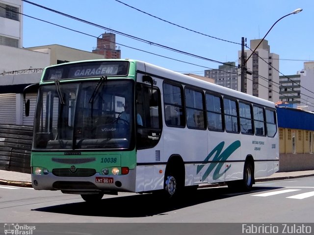 Sigma Transportes Coletivos 10038 na cidade de Piracicaba, São Paulo, Brasil, por Fabricio do Nascimento Zulato. Número da foto: #2355986.