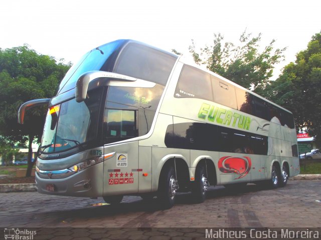 Eucatur - Empresa União Cascavel de Transportes e Turismo 4875 na cidade de Manaus, Amazonas, Brasil, por Vicente Pinto Moreira. Número da foto: #2355788.
