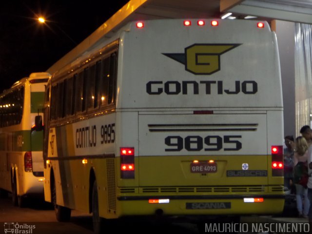 Empresa Gontijo de Transportes 9895 na cidade de Belo Horizonte, Minas Gerais, Brasil, por Maurício Nascimento. Número da foto: #2392057.