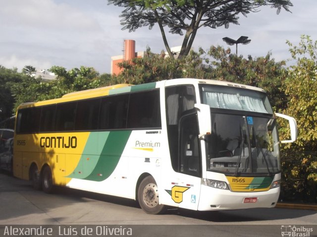 Empresa Gontijo de Transportes 11565 na cidade de São Paulo, São Paulo, Brasil, por Alexandre  Luis de Oliveira. ID da foto: 2393077.