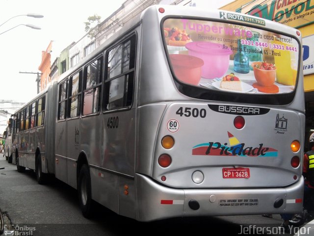 Auto Viação Nossa Senhora da Piedade 4500 na cidade de Maceió, Alagoas, Brasil, por Jefferson  Ygor. ID da foto: 2391794.